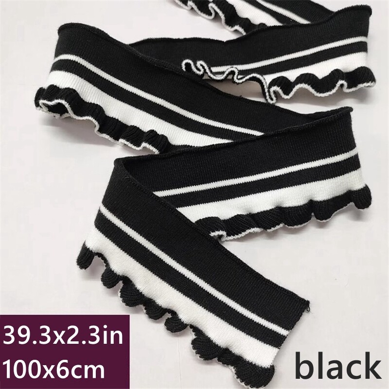 Riu Ribbon tie rib knit Rちゃん Ribbon tie rib knit – Riu