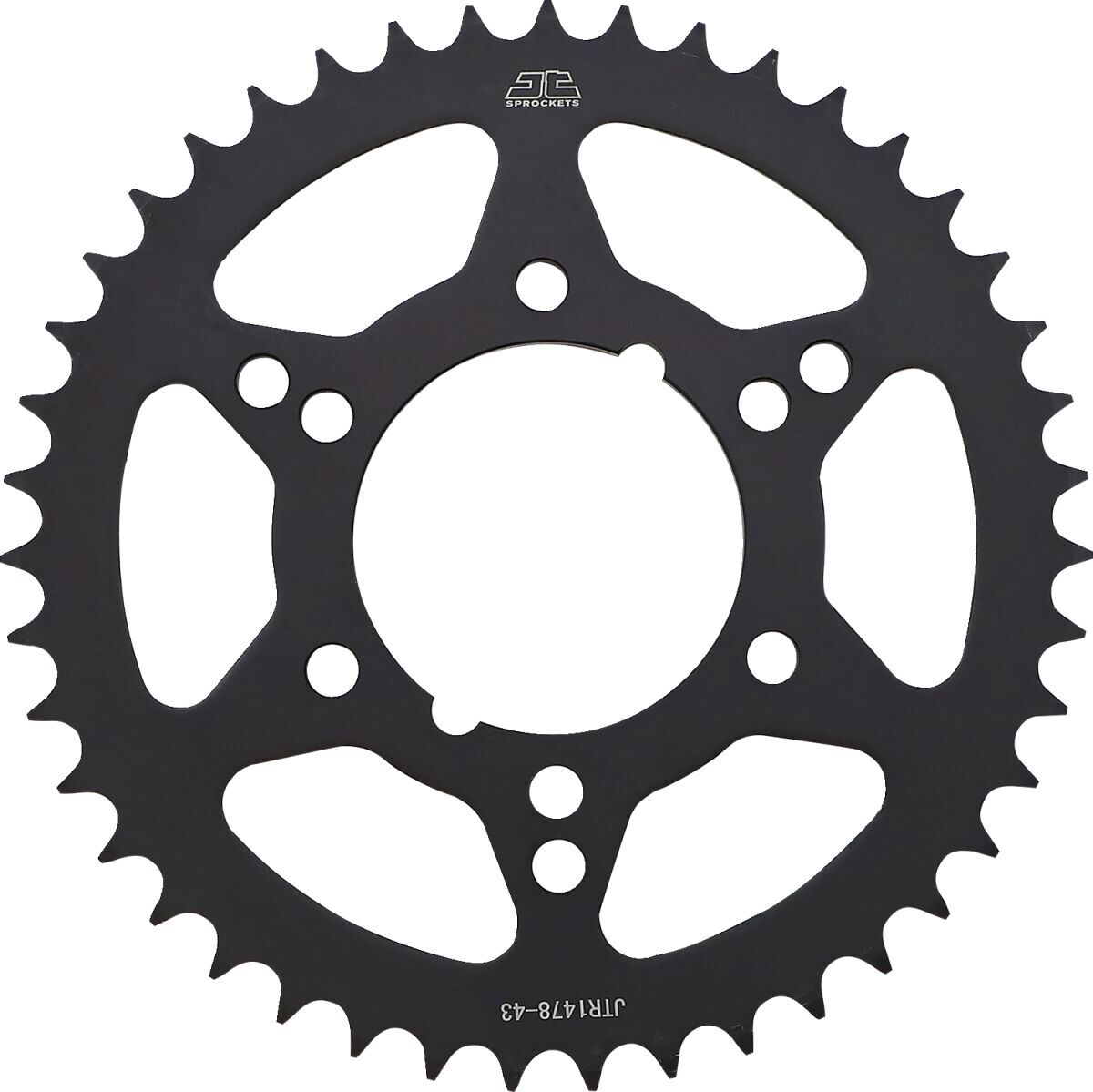 Kawasaki ZX-6 R 600 1998-2001 JT Black Rear Sprocket 43T 520