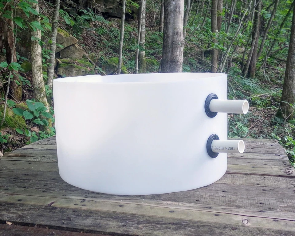 Kit de recolección de agua de desarrollo de manantial - Hágalo usted mismo Colección de agua fuera de la red 1" pvc Foto 2 de 4