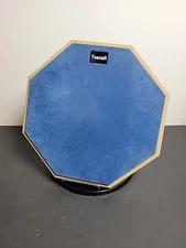 Tosnail HQ Percussion Products Real Feel 12" Drum Practice Pad Vintage