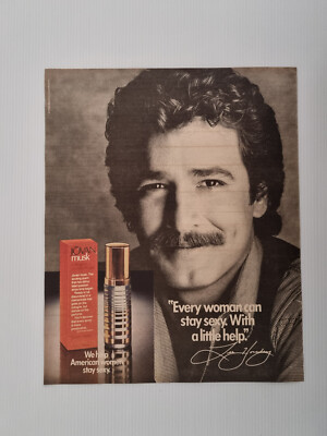 JOVAN MUSK ADVERTISING Vintage Magazin Anzeige Werbung Original 80s