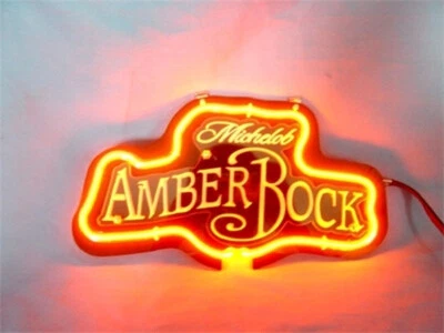 Amber Beer Custom Neon Sign Decor Shop Night Wall Sign 14"