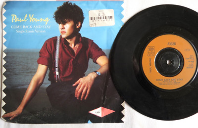 Paul Young   Come Back And Stay          A3636         VINYL NEAR MINT