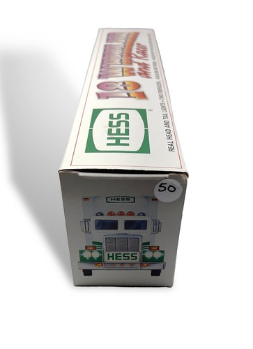 1992 Hess Holiday Truck, 18 Wheeler and Porsche Racer w/ Friction Motor + Lights - Picture 9 of 11