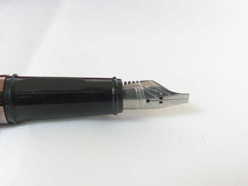 Vintage SHEAFFER PRELUDE METALIC BROWN/COPPER GOLD FOUNTAIN PEN - Picture 9 of 11