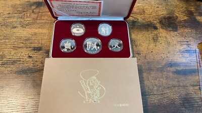 1988 Seoul Olympics commemorative coin medal set of 5 | eBay