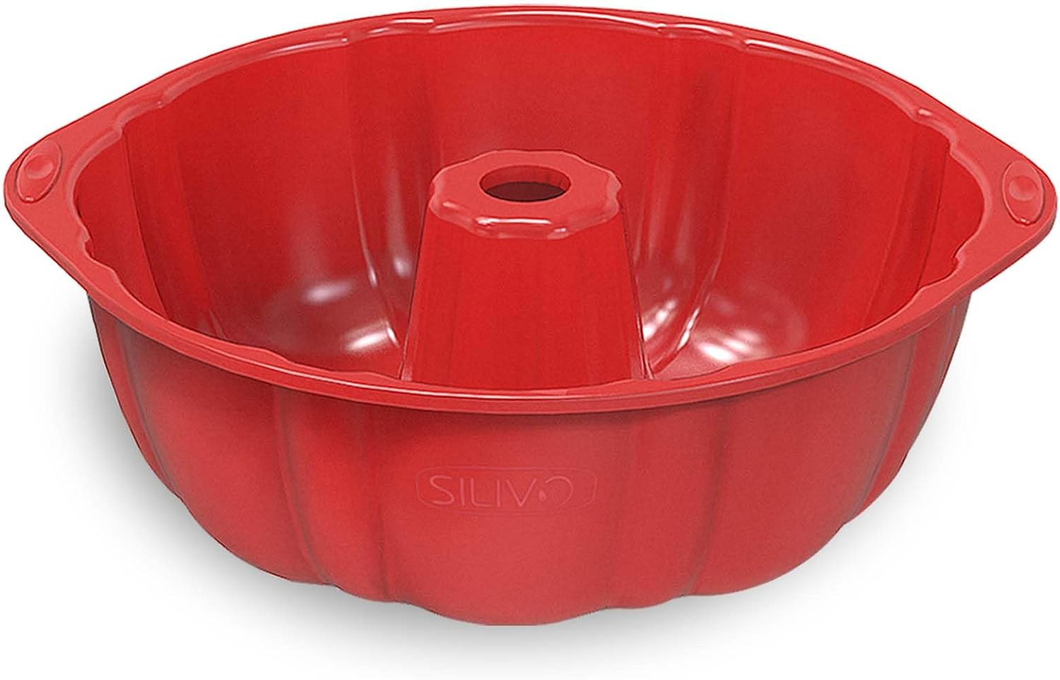 Gugelhupfform Silikon 23 cm, Silikon Backform Gugelhupf, Antihaft Silikon