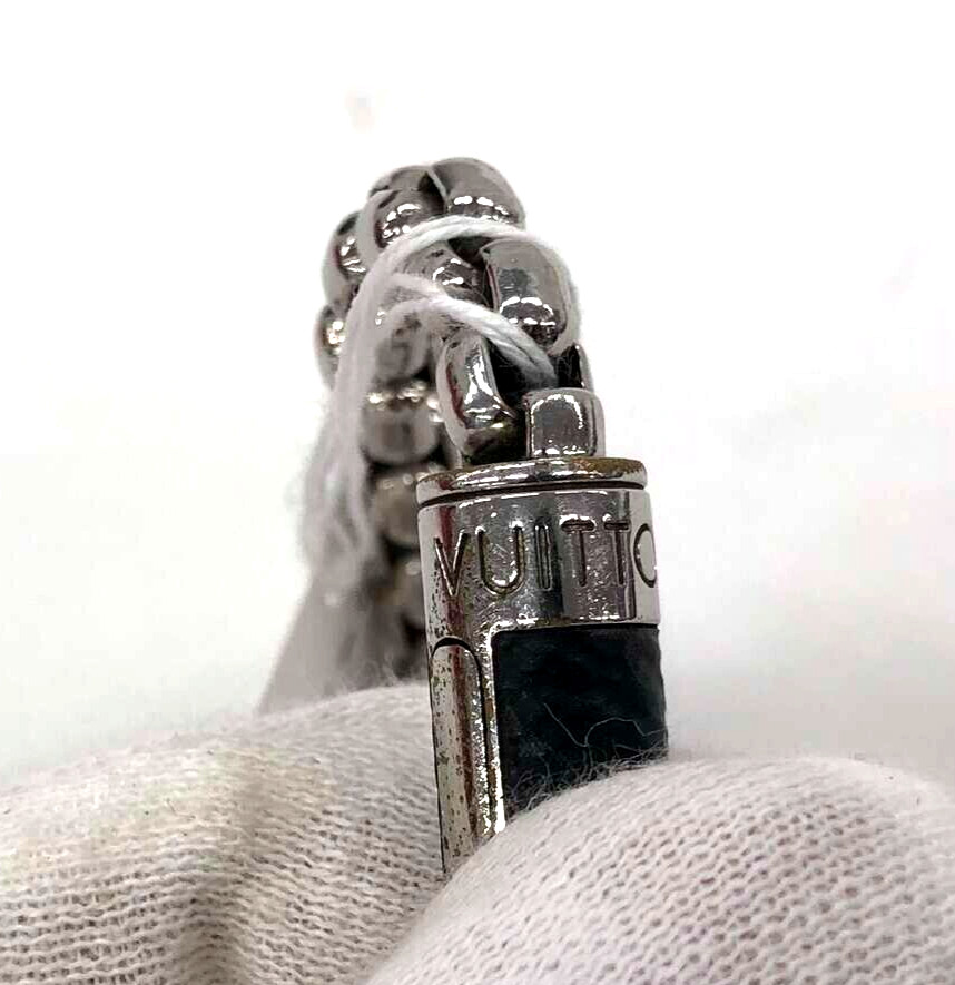 Authentic Louis Vuitton Monogram Eclipse Silver T… - image 4