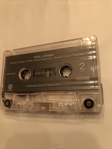 Tool - “Aenima” Cassette ONLY 1996 Zoo 1st Ed. Puscifer A Perfect Circle See Pic - Picture 2 of 3