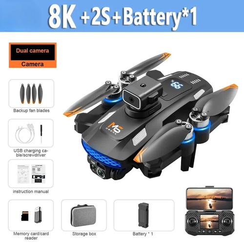 Hot Drone 8K Kamera Drohnen 5G WLAN FPV Video Fernbedienung RC Quadrocopter Drohne - Bild 26 von 26