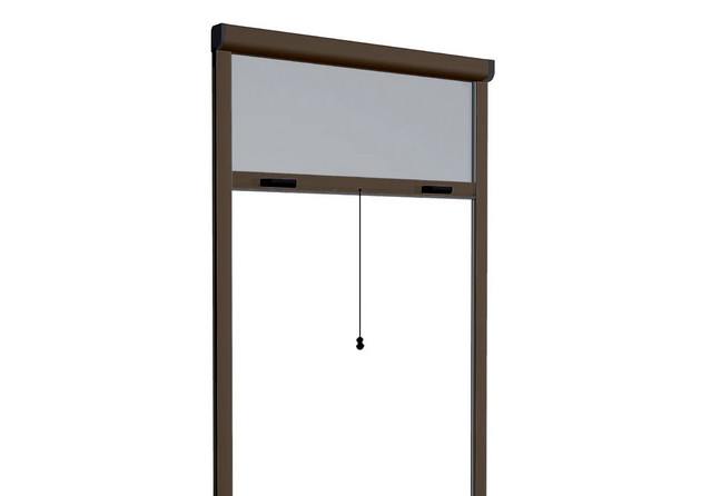 Zanzariera a Rullo Professionale 80x250 Marrone Riducibile Mod. 0934