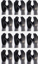 New MaxiFlex Ultimate 34-874 Seamless Nylon Gloves Nitrile  12 Pk.