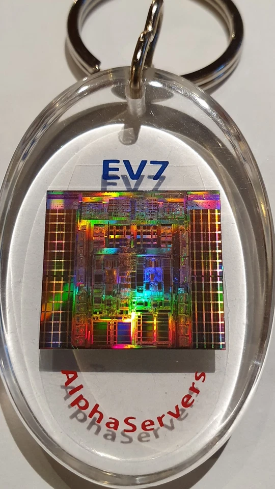 Digital Alpha 21364 EV7 - zwei Ausführungen (Compaq + HP) inkl. EV7-Die - selten - Bild 2 von 4