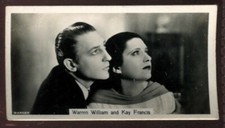 John Sinclair, FILM STARS, Series of Real Photos,1937, William & Kay Francis,#71
