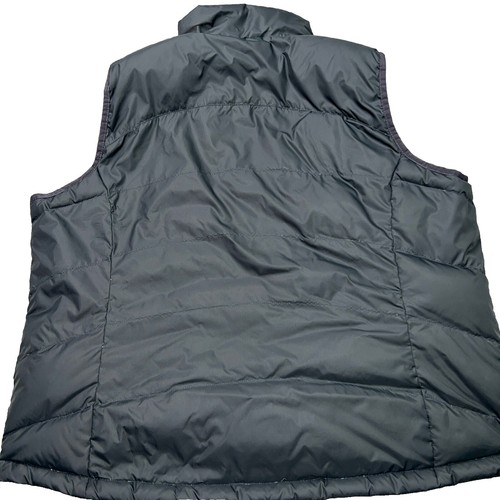 LL Bean Puffer Vest Mens 2XL Black Goose Down Outdoors Hiking Hunting - Foto 2 di 7