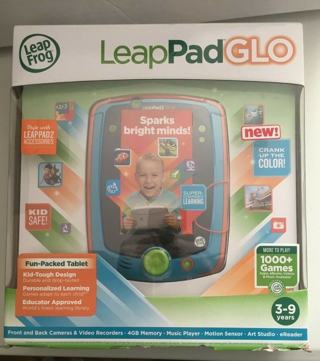 leapfrog leappad glo learning tablet