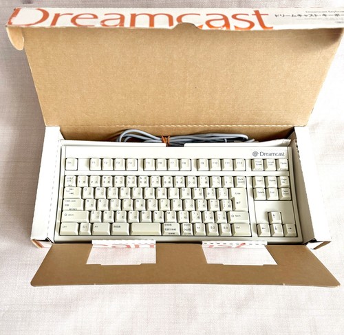 SEGA Dreamcast KEYBOARD HKT-7600 Japan Ver tested Used Good condition - 第 1/16 張圖片