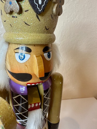 WEIHNACHTEN KEKSSOLDAT NUSSKNACKER MIT KEKSMÜTZE - 15" - Bild 8 von 9