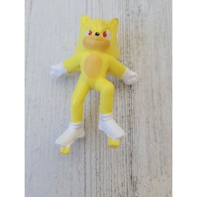 Super Sonic gold yellow Sonic toy figure accessory play