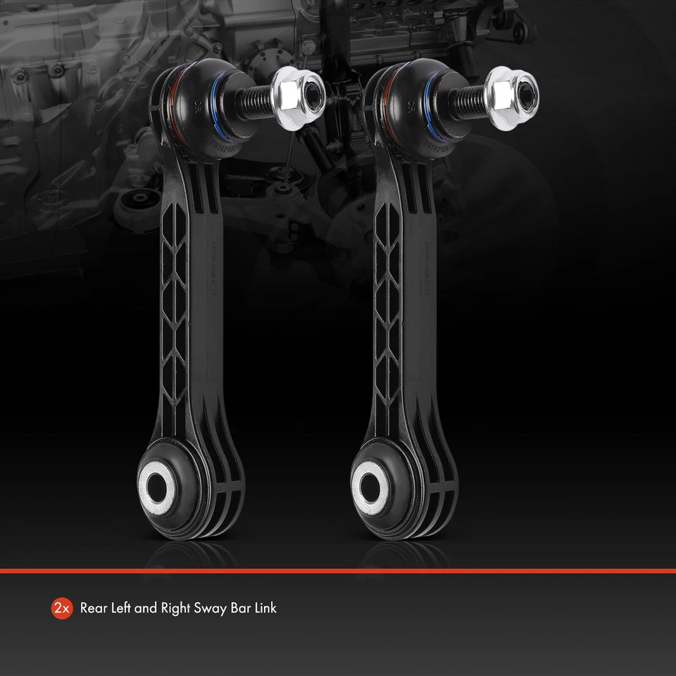 Barra estabilizadora trasera izquierda y derecha 2 piezas para BMW 740i 760i xDrive 750e xDrive Foto 3 de 4