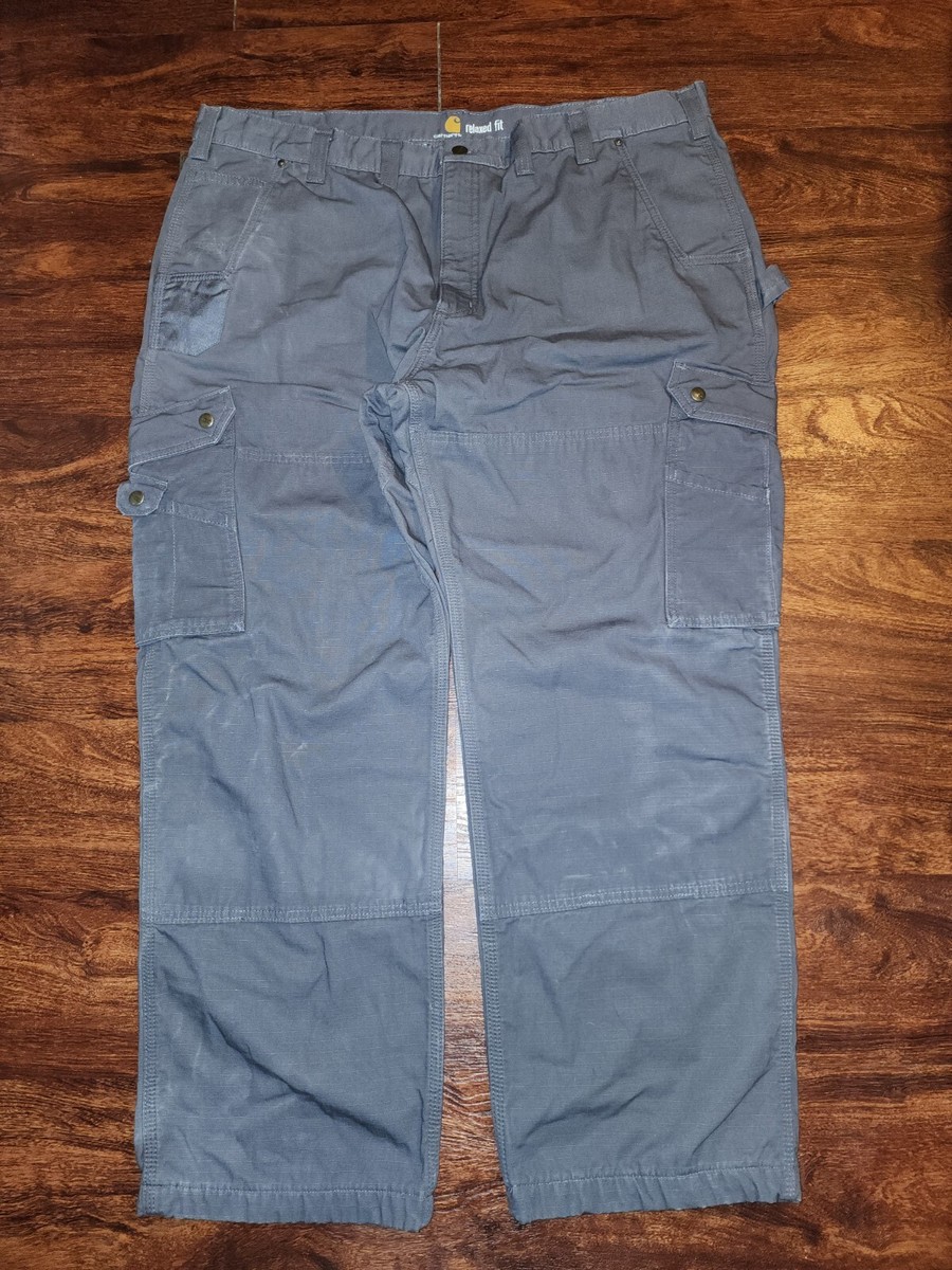 パンツ Carhartt flannel lined Carpenter Pants Men's Carhartt Flannel Lined Pants Work Dungaree - H.N. Williams