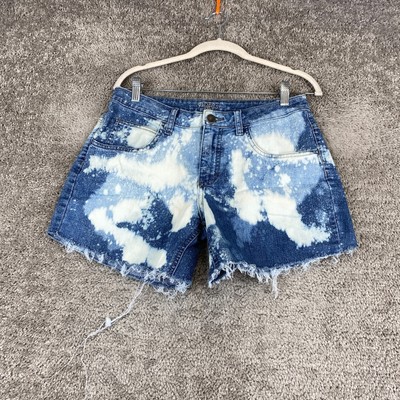 Riders by Lee Cut-Off Shorts Women's 8M Blue Mid Rise 5-Pocket