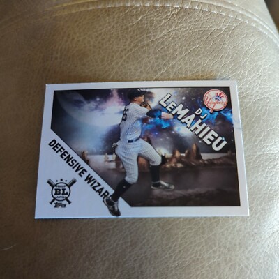 2020 Topps Big League Defensive Wizards #DW-5 DJ LeMahieu NM-MT Yankees 