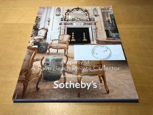 Catalogue Sotheby's Palm Beach Private Collector - Ventes Aux Enchères 2011 - Bon état