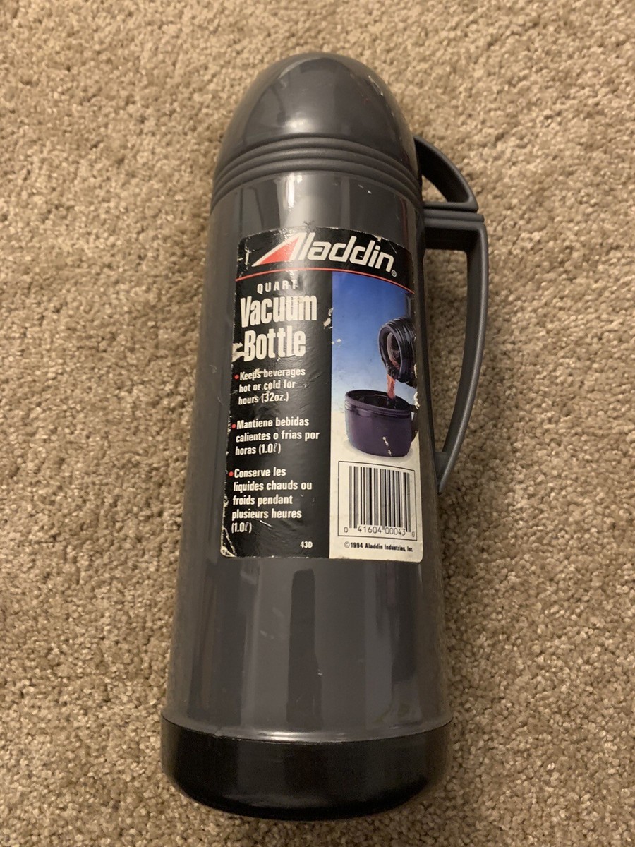 クリスマスファッション VINTAGE Thermos Cold And Hot Quart ml 950 Aladdin 1994 0.5リットル~