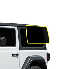 Precut Rear Windows Nano Ceramic Window Tint Film Fits Jeep Wrangler JL 2D 2018+