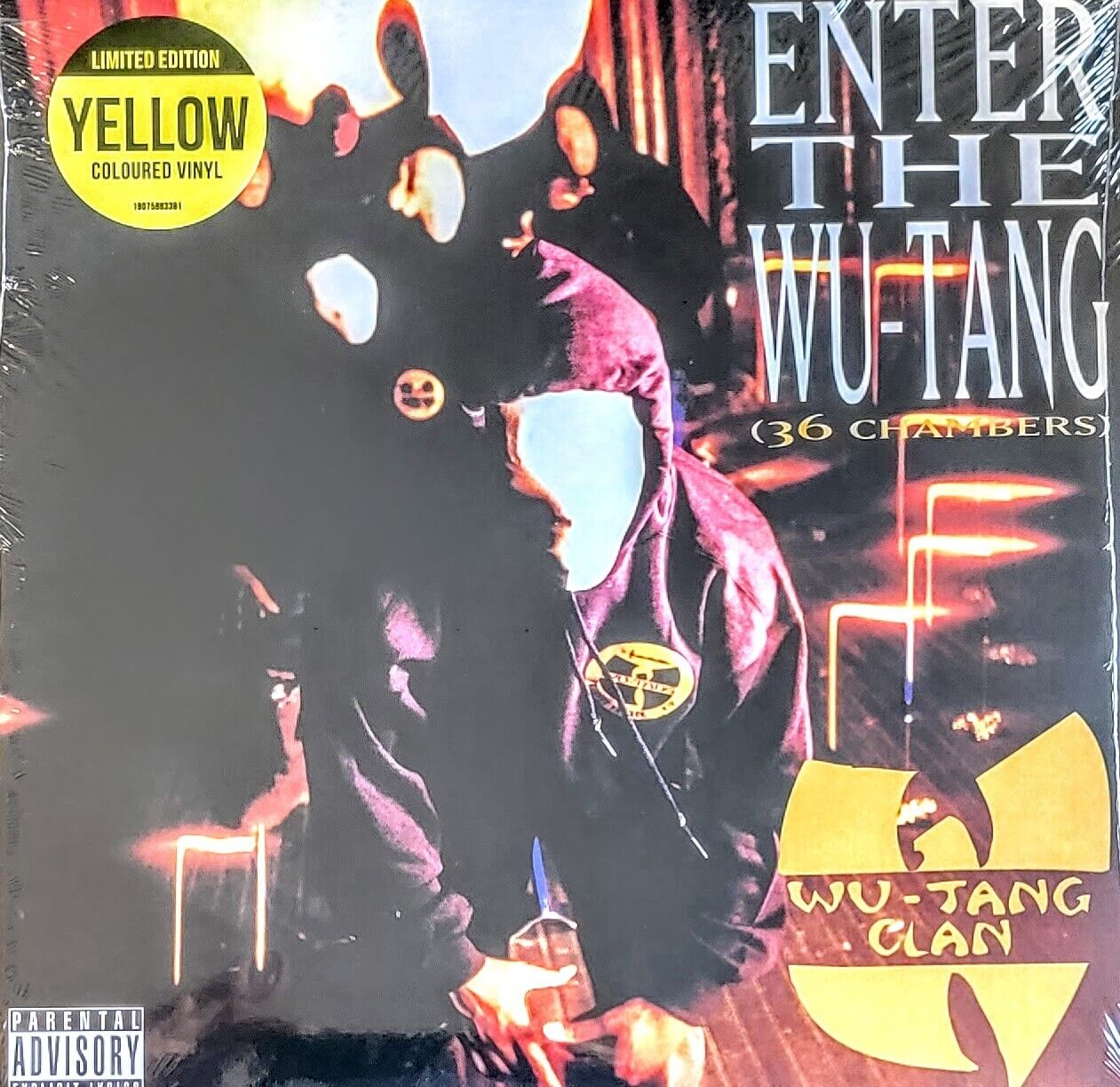 WU-TANG CLAN - ENTER THE WU-TANG - YELLOW VINYL LP " NEW, SEALED "