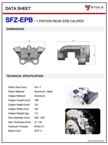 BIG BRAKE FRONT 8P (405×34) & REAR 4P (380×31) + EPB / GMC (2021-2025) YUKON 5G. - Picture 19 of 24