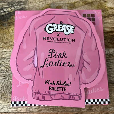 Makeup Revolution X GREASE Eyeshadow Palette PINK LADIES Pink Rules NEW