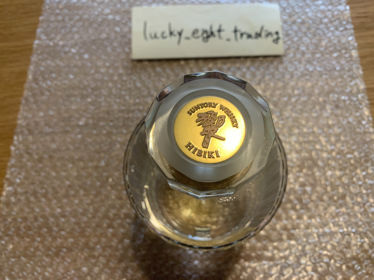 Suntory Hibiki 30 Years Empty Bottle only 700ml Whiskey Liquor