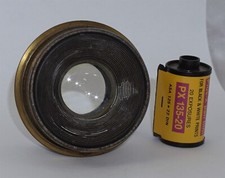 Wollensak 8x10 Symmetrical Wide Angle f16 Brass Lens