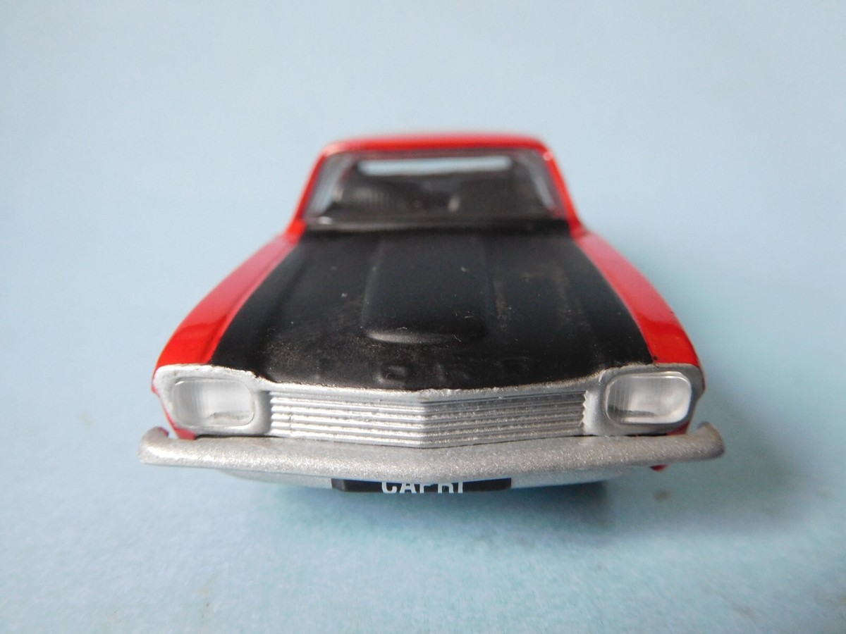 CORGI MOTORING MEMORIES 61213 FORD CAPRI RED & BLACK - Very Nice