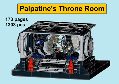 star wars lego throne room