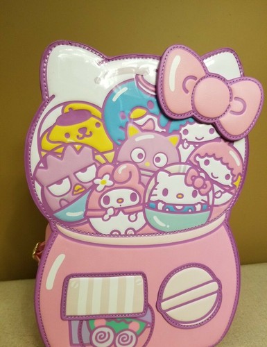 Loungefly Sanrio Hello Kitty & Friends GumBall Kawaii Machine Mini Backpack NEW - Picture 2 of 12