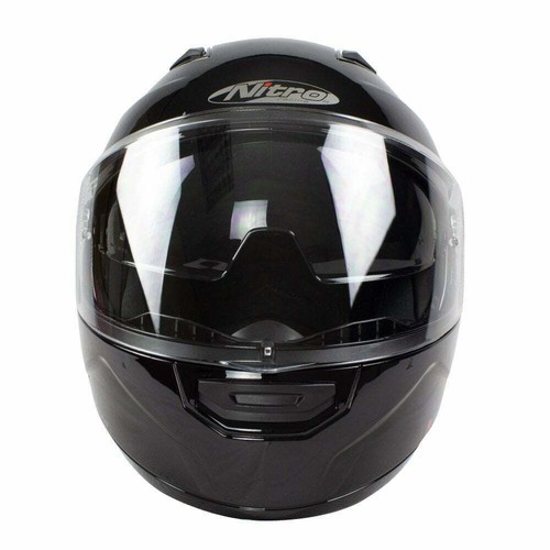 Nitro F350 UNO Flip Front Up Modular Motorcycle Helmet - All Colours - Picture 22 of 28
