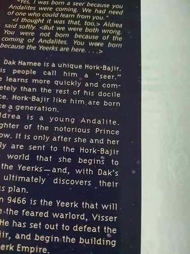 The Hork-Bajir Chronicles by Katherine Applegate (Hardcover, 1998) - Picture 3 of 4
