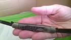 Vtg 1940-64's Case XX Pocket Knife 2 Blades Model 6208 The Whittler Brown Bone — photo 3