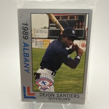 1989 Best Albany Yankees Sealed Team Set (Deion Sanders, Buck Showalter) /1500