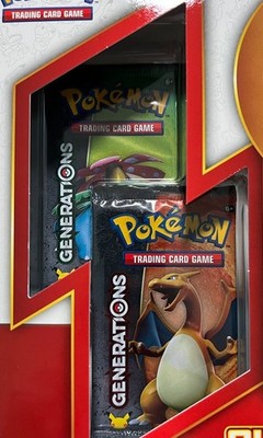 402974) Pokemon 2016 Charizard EX Red & Blue Collection Box