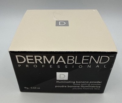 Dermablend Professional illuminating banana power loose setting New in Box .63oz