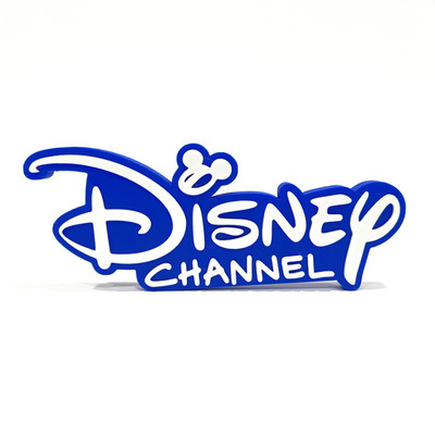 Disney Channel Logo Sign Desk Display