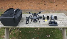 Flying  3DR Solo Drone w/ All Accessories, Backpack , GoPro 4,  extra batteries