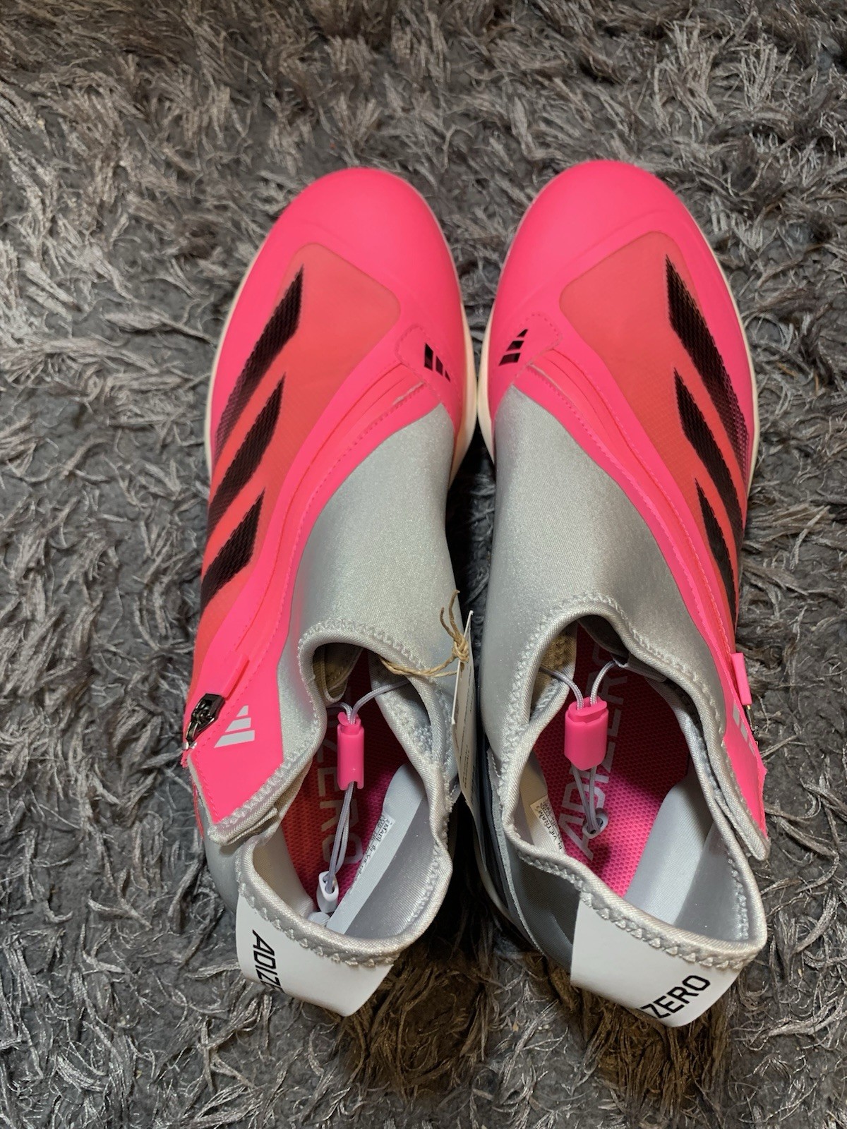 NEW Men's Size 12 adidas Adizero Impact+ BSB Baseball Cleats IF8484 Hot Pink thumbnail 6