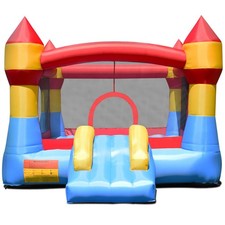 Inflatable Bounce House Castle Jumper Moonwalk Playhouse Slide Without Blower