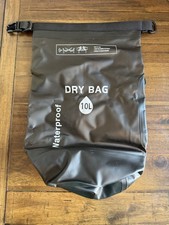10L Roll Up Waterproof Dry Bag Black
