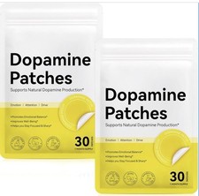 2Pack Dopamine Patches Extra Strength,Mood Support Patches for Daily ,Mood Boost